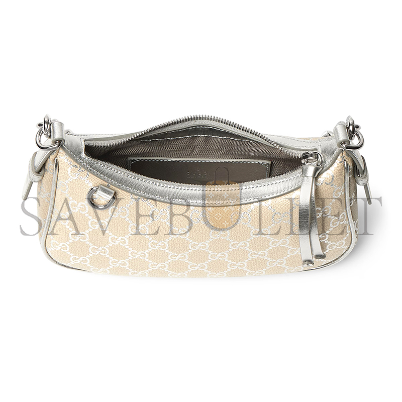 GUCCI GG EMBLEM SMALL SHOULDER BAG 847447 (24*16.5*5.5cm)